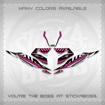 CLICK 125 V4 VARIO DECALS (2026 VR0007 DESIGN) STICKER KITS By STICKABOSS