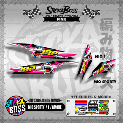 MIO SPORTY / 1 / AMORE DECALS ( JRP X DORAEMON ZOMBIE )【WITH FREEBIES】