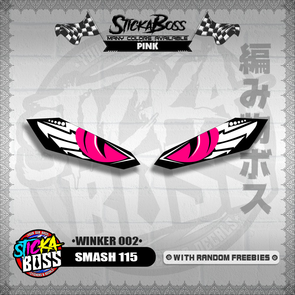 SMASH 115 (WINKER 002) TRANSPARENT【WITH FREEBIES】