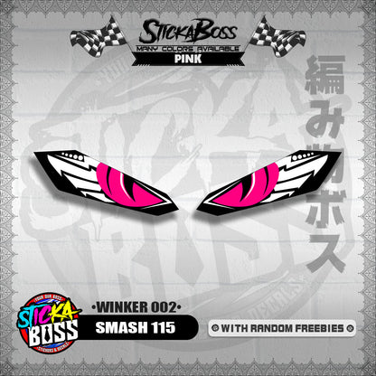 SMASH 115 (WINKER 002) TRANSPARENT【WITH FREEBIES】