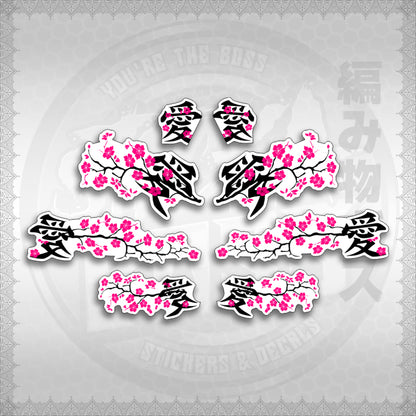 STICKER DECALS for NMAX V1 INDO FOR WHITE (NV1FWSAXFL) By STICKABOSS (SOFIE LAMINATED WATERPROOF)