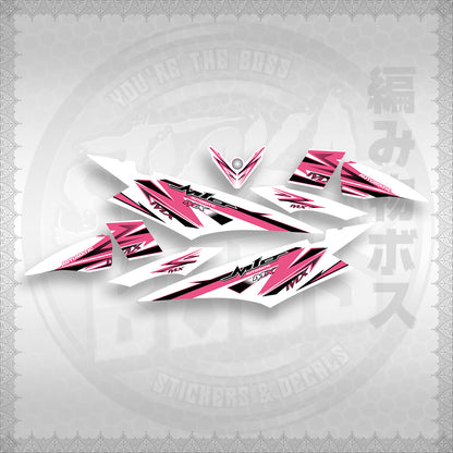 STICKER DECALS for MIO SOUL I (MSISTCAFOWH) By STICKABOSS (SOFIE LAMINATED)