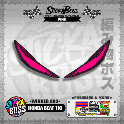 BEAT 110 FI V2 (WINKER 003) TRANSPARENT【WITH FREEBIES】