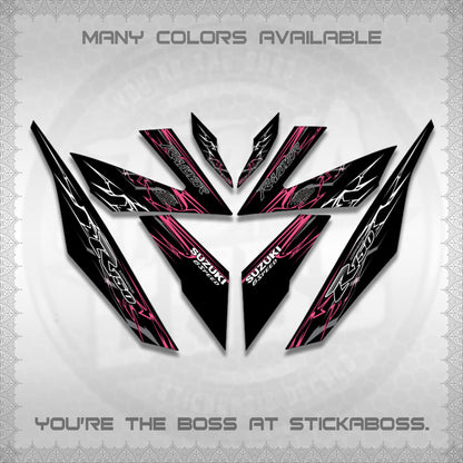 RAIDER 150 Fi DECALS (2026 CUSTOM LIGHTNING)STICKER DECALS By STICKABOSS