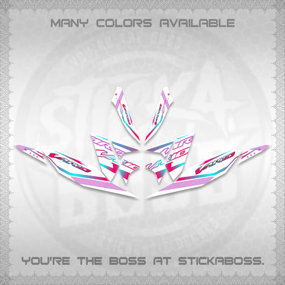 CLICK 125 V4 VARIO DECALS (2026 WHITE EDITION DESIGN) STICKER KITS By STICKABOSS