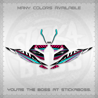 CLICK 125 V4 VARIO DECALS (2026 VR0007 DESIGN) STICKER KITS By STICKABOSS