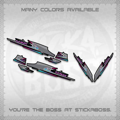 NMAX V1 THAI-INDO DECALS (THMI 02 DESIGN)STICKER DECALS By STICKABOSS