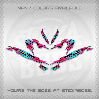 CLICK 125 V4 INDO VARIO DECALS (2026 NUSANTARA STRIPING) STICKER DECALS By STICKABOSS