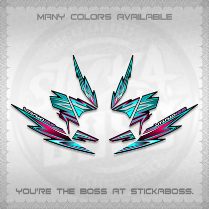 CLICK 125 V4 INDO VARIO DECALS (2026 VANDOREN STYLE) STICKER DECALS By STICKABOSS