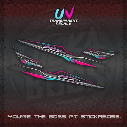 PCX 155 160 UV TRANSPARENT INDO DECALS (P007 NEW DESIGN)STICKER DECALS By STICKABOSS