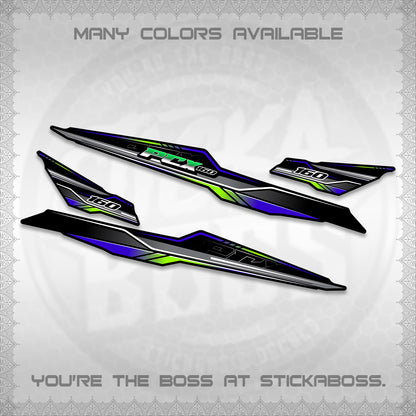 PCX 155 160 INDO DECALS (P007 NEW DESIGN)STICKER DECALS By STICKABOSS