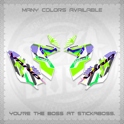 CLICK 125 V3 VARIO FOR WHITE DECALS (2026 STREET STYLE EDITION) STICKER DECALS By STICKABOSS