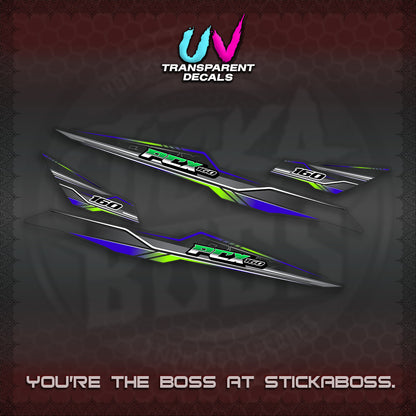 PCX 155 160 UV TRANSPARENT INDO DECALS (P007 NEW DESIGN)STICKER DECALS By STICKABOSS