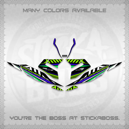 CLICK 125 V4 VARIO DECALS (2026 VR0007 DESIGN) STICKER KITS By STICKABOSS