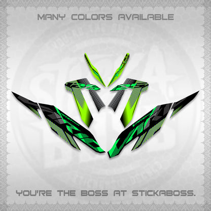 CLICK 125 V4 MALAYSIAN VARIO DECALS (2020 DESIGN) STICKER DECALS By STICKABOSS