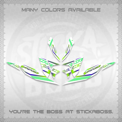 CLICK 125 V4 VARIO DECALS (2026 WHITE EDITION DESIGN) STICKER KITS By STICKABOSS