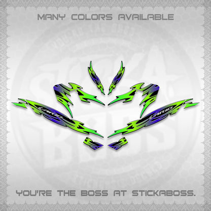 CLICK 125 V4 INDO VARIO DECALS (2026 NUSANTARA STRIPING) STICKER DECALS By STICKABOSS