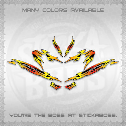 CLICK 125 V4 INDO VARIO DECALS (2026 NUSANTARA STRIPING) STICKER DECALS By STICKABOSS