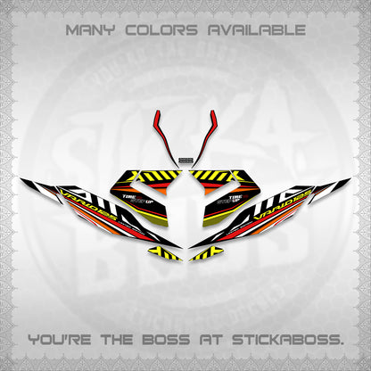CLICK 125 V4 VARIO DECALS (2026 VR0007 DESIGN) STICKER KITS By STICKABOSS