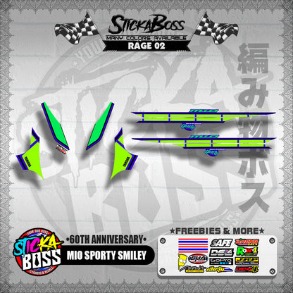 MIO SPORTY SMILEY ( 60TH ANNIVERSARY )【WITH FREEBIES】