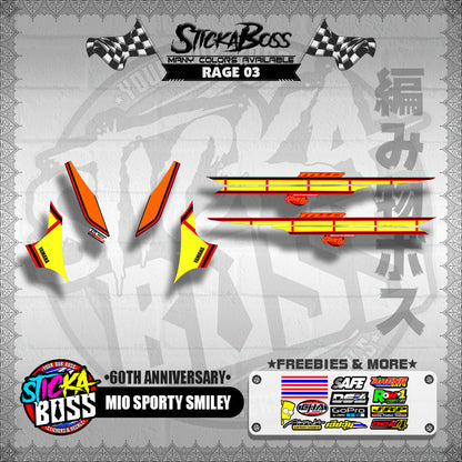 MIO SPORTY SMILEY ( 60TH ANNIVERSARY )【WITH FREEBIES】