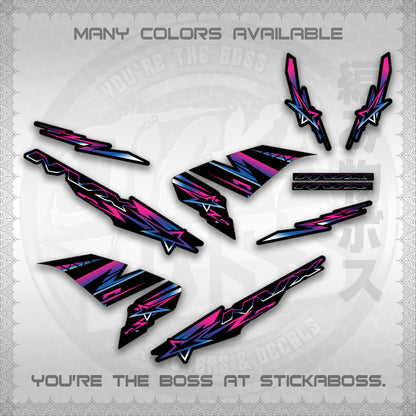 AEROX V1 MALAY CONCEPT ( NVX STARLIGHT ) STICKER DECALS By STICKABOSS