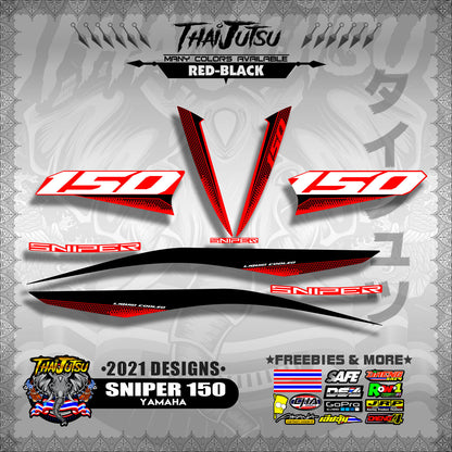 SNIPER 150 DECALS ( 2021 DESIGNS )【WITH FREEBIES】