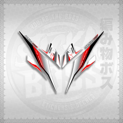 STICKER DECALS for MIO I 125 M3 (MIISTMOFOWH) By STICKABOSS (SOFIE LAMINATED WATERPROOF)