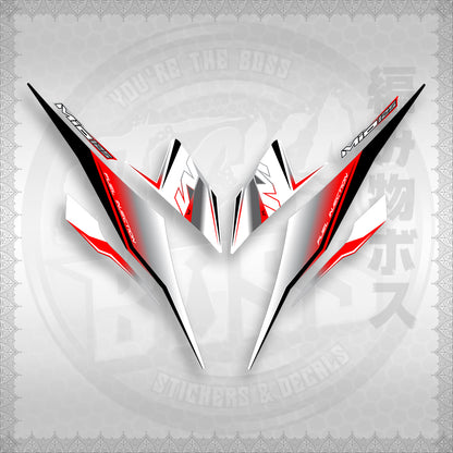 STICKER DECALS for MIO I 125 M3 (MIISTMOFOWH) By STICKABOSS (SOFIE LAMINATED WATERPROOF)