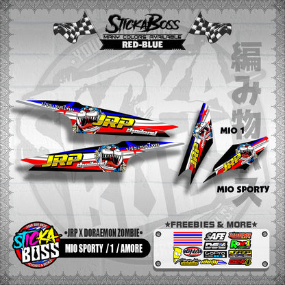 MIO SPORTY / 1 / AMORE DECALS ( JRP X DORAEMON ZOMBIE )【WITH FREEBIES】
