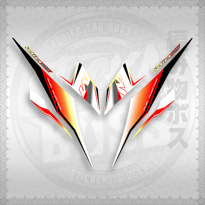 STICKER DECALS for MIO I 125 M3 (MIISTMOFOWH) By STICKABOSS (SOFIE LAMINATED WATERPROOF)