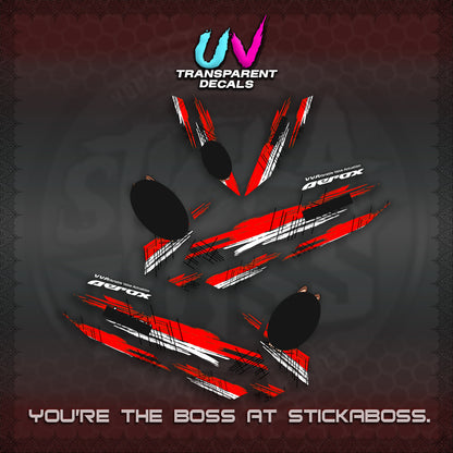 AEROX V2 DECAL(STUFF TOY 2 TONE)STICKER DECALS By STICKABOSS