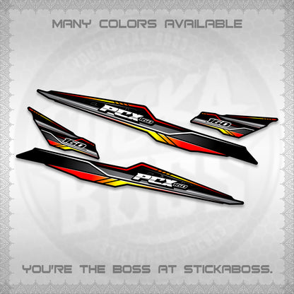 PCX 155 160 INDO DECALS (P007 NEW DESIGN)STICKER DECALS By STICKABOSS