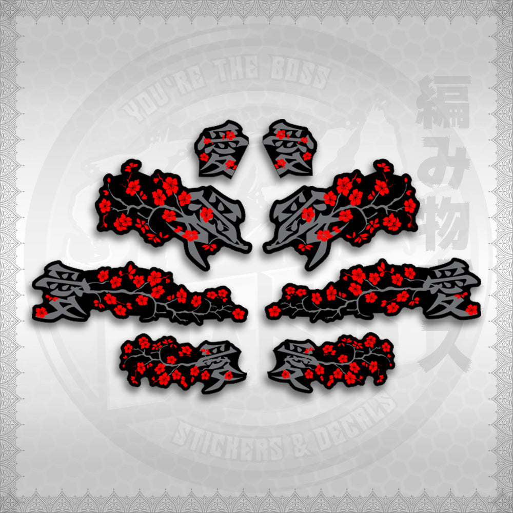 STICKER DECALS for NMAX V1 INDO (NV1SAXFL) By STICKABOSS (SOFIE LAMINATED WATERPROOF)