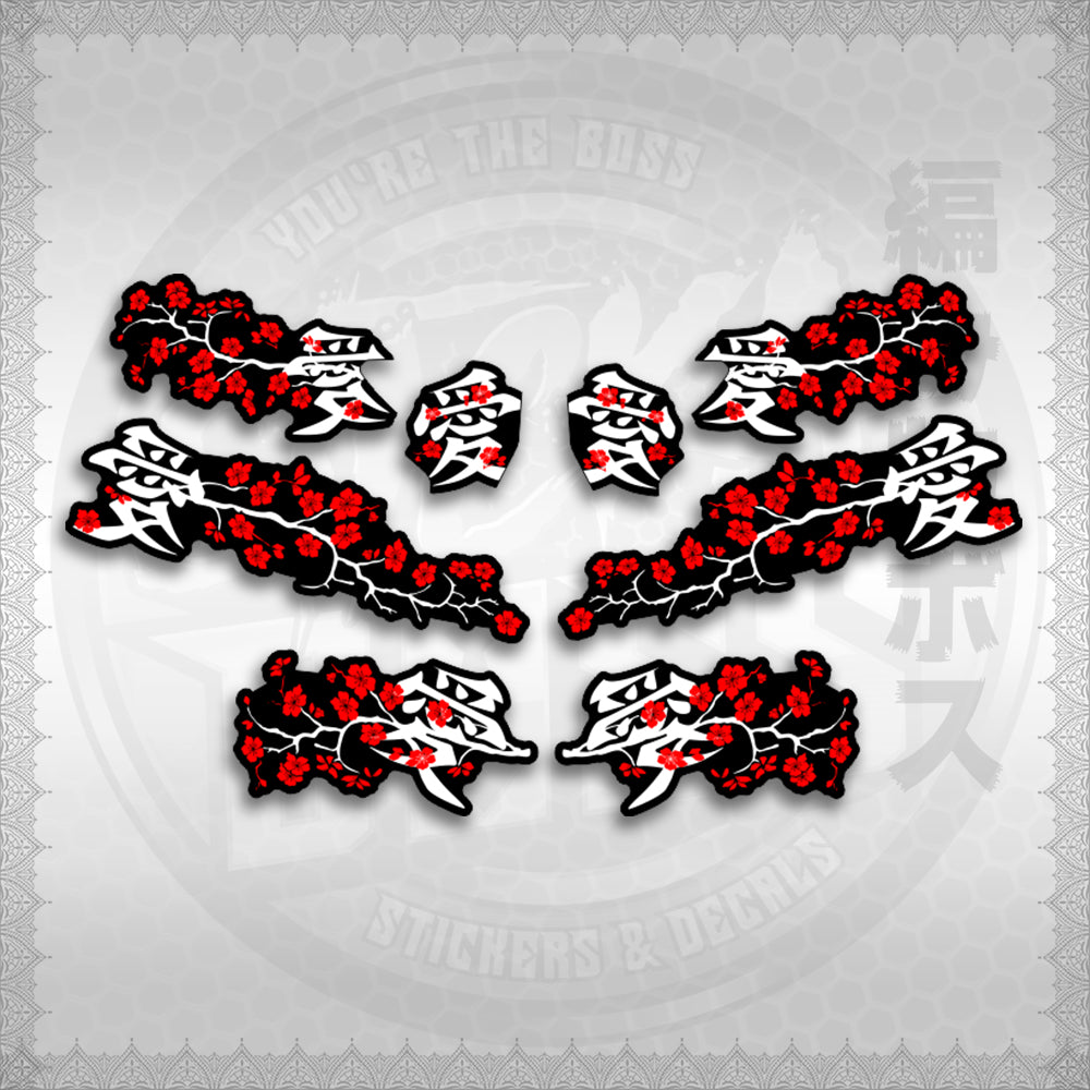 STICKER DECALS for NMAX V2 INDO (NV2SAXFL) By STICKABOSS (SOFIE LAMINATED WATERPROOF)