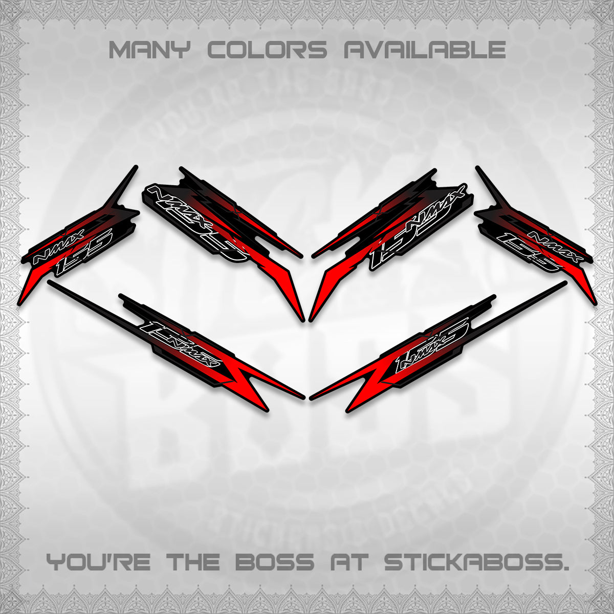 NMAX V2 MALAY-INDO DECALS (2026 MIO3 NEW DESIGN) STICKER DECALS BY STICKABOSS (Copy)