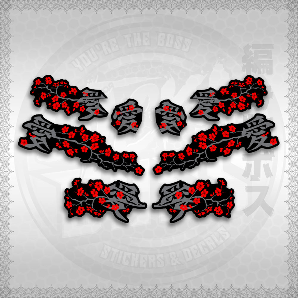 STICKER DECALS for NMAX V2 INDO (NV2SAXFL) By STICKABOSS (SOFIE LAMINATED WATERPROOF)