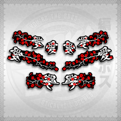 STICKER DECALS for NMAX V2 INDO (NV2SAXFL) By STICKABOSS (SOFIE LAMINATED WATERPROOF)