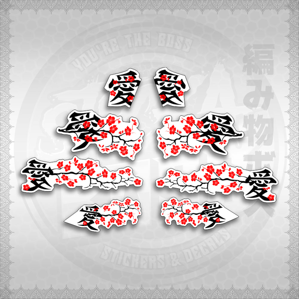 STICKER DECALS for NMAX V3 TURBO INDO FOR WHITE (NV3FWSAXFL) By STICKABOSS (SOFIE LAMINATED WATERPROOF)