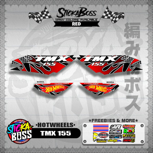 TMX 155 DECALS ( HOTWHEELS )【WITH FREEBIES】