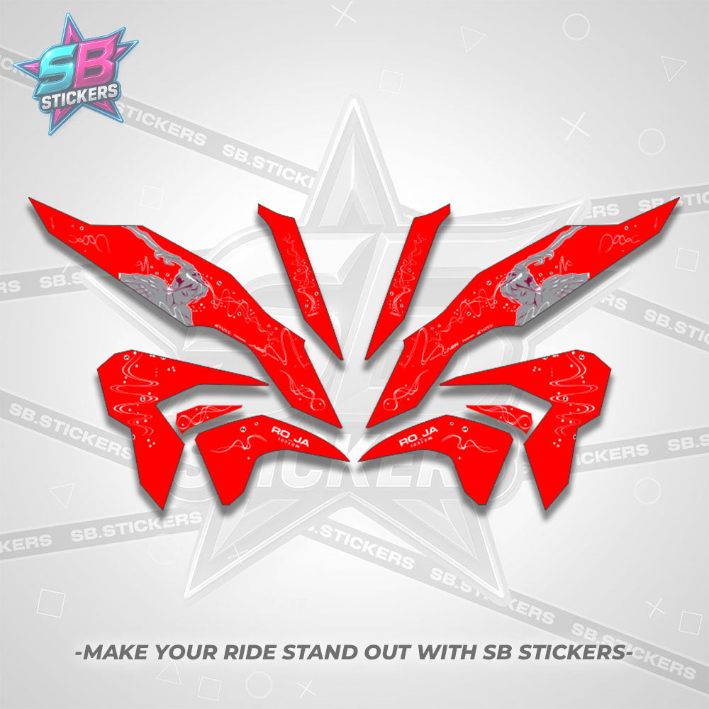 CLICK V3 DECALS (2026 2F&2F DESIGN)STICKER DECALS BY STICKABOSS