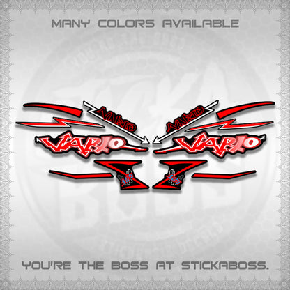 CLICK V2 INDO/MALAY VARIO DECALS (GRAFITY VARIO MOTIF)STICKER DECALS BY STICKABOSS