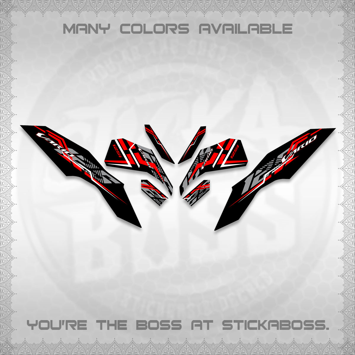 CLICK 125 V3 VARIO DECALS (2024 STRIPING MINIMALIST 001) STICKER DECALS By STICKABOSS (Copy) (Copy) (Copy) (Copy)