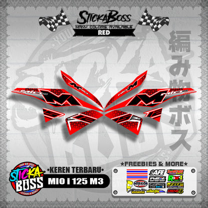 MIO i 125 M3 DECALS ( KEREN TERBARU )【WITH FREEBIES】