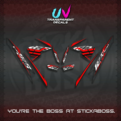 CLICK V2 VARIO UV TRANSPARENT DECALS (2026 SHARP LINES 01)STICKER DECALS By STICKABOSS