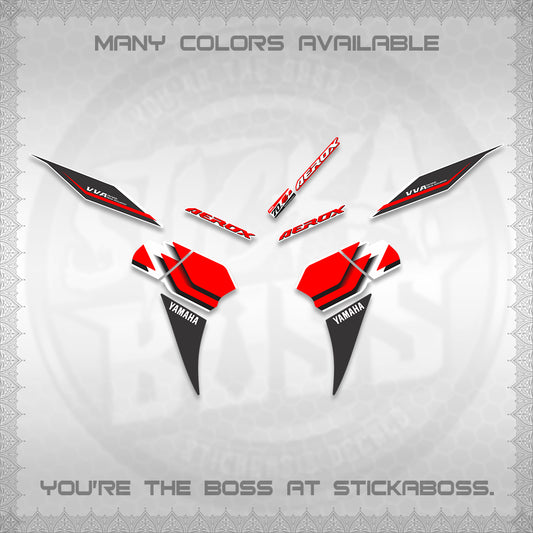 AEROX V2 DECALS (70th ANNIVERSARY DESIGN) STICKER DECALS By STICKABOSS (Copy) (Copy) (Copy) (Copy) (Copy)