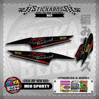 MIO SPORTY STICKER DECALS ( 2024 JRP NEW BOX )【WITH FREEBIES】