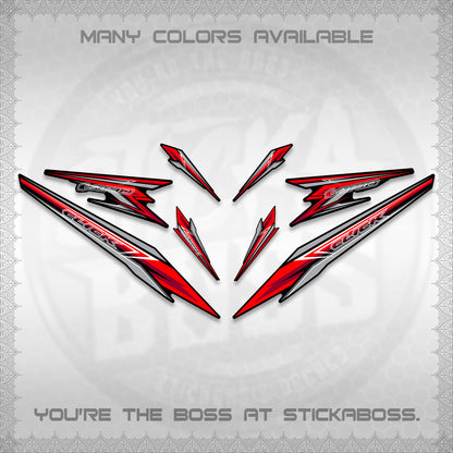 CLICK 160 VARIO DECAL(2026 SHARP 00-A1 DESIGN)STICKER DECALS By STICKABOSS