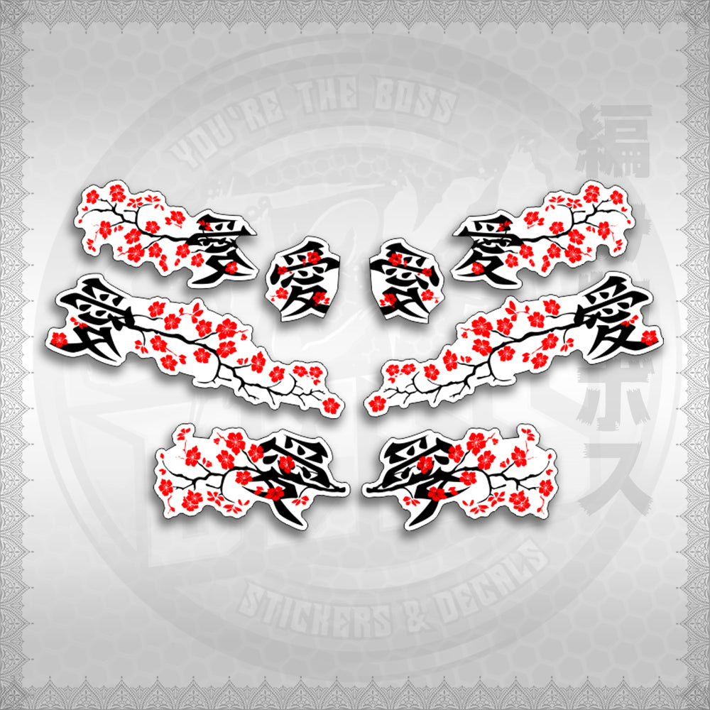 STICKER DECALS for NMAX V2 INDO FOR WHITE (NV2FWSAXFL) By STICKABOSS (SOFIE LAMINATED WATERPROOF)