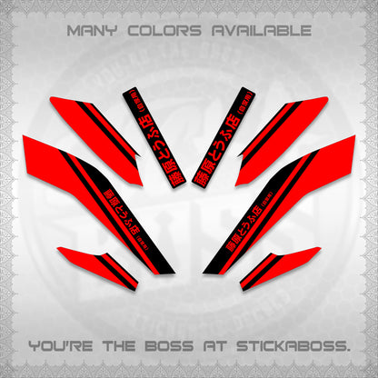 NMAX V2 DECALS (TRUENO STYLE DESIGN) STICKER KITS By STICKABOSS